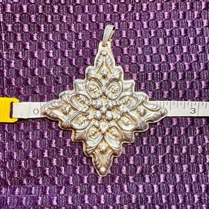 Reed and Barton Sterling Christmas Cross 1989 edition